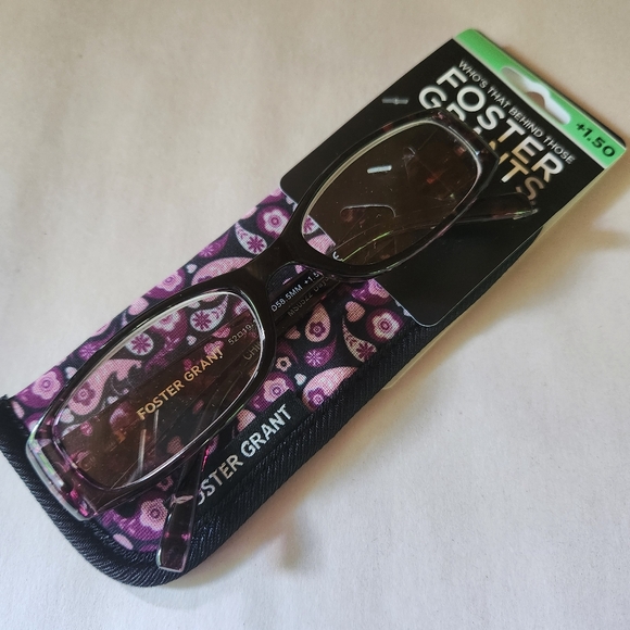 Foster Grant Purple Readers +1.50 - Picture 1 of 6